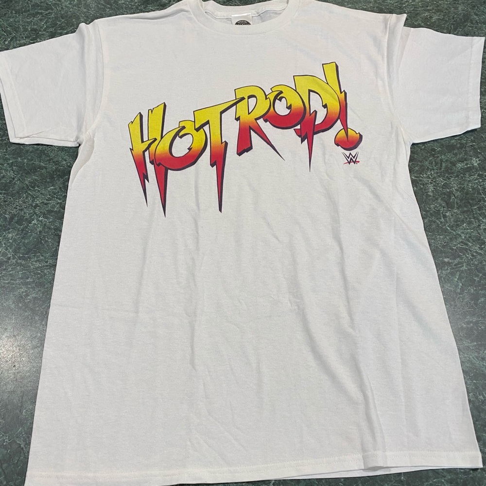 Wwe Hot Rod Rowdy Piper White Wwf Wrestling Tee Gem